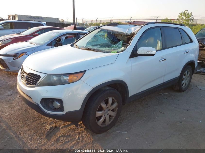 2012 Kia Sorento Lx VIN: 5XYKT3A64CG305892 Lot: 40158531