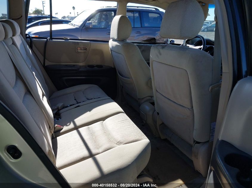 2002 Toyota Highlander V6 VIN: JTEGF21A120056561 Lot: 40158532