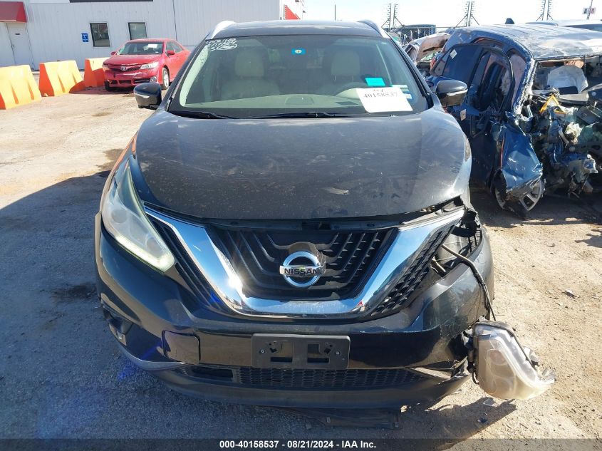 2015 Nissan Murano S/Sl/Sv/Platinum VIN: 5N1AZ2MG6FN201860 Lot: 40158537