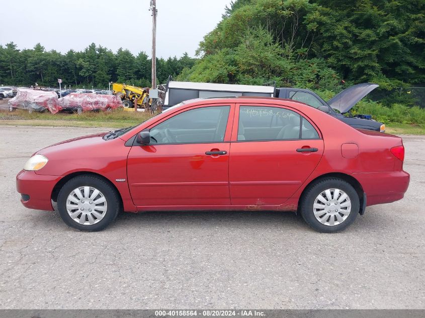 2008 Toyota Corolla Ce VIN: 2T1BR32E08C858871 Lot: 40158564