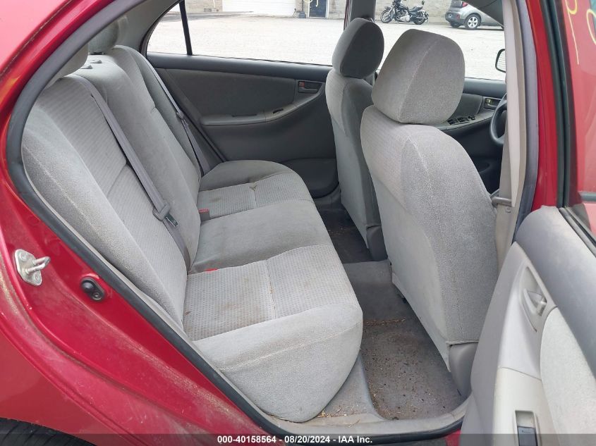 2008 Toyota Corolla Ce VIN: 2T1BR32E08C858871 Lot: 40158564