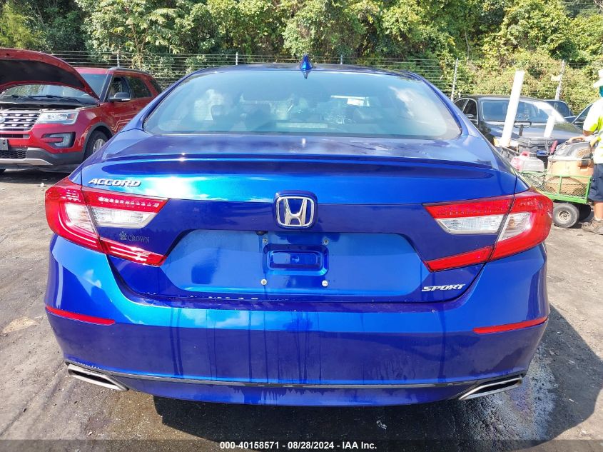 2020 Honda Accord Sport VIN: 1HGCV1F37LA145655 Lot: 40158571