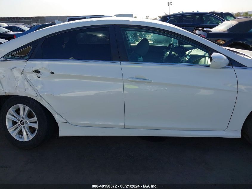 2014 Hyundai Sonata Gls VIN: 5NPEB4AC9EH874874 Lot: 40158572