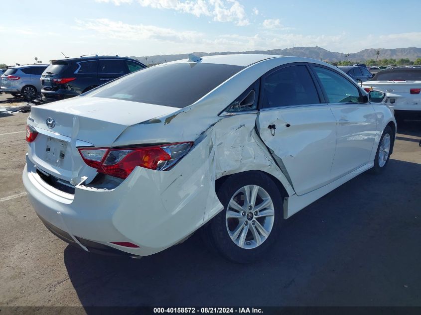 2014 Hyundai Sonata Gls VIN: 5NPEB4AC9EH874874 Lot: 40158572