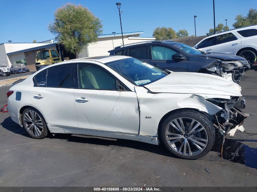 2018 Infiniti Q50 3.0T Sport VIN: JN1EV7AP4JM354516 Lot: 40158608