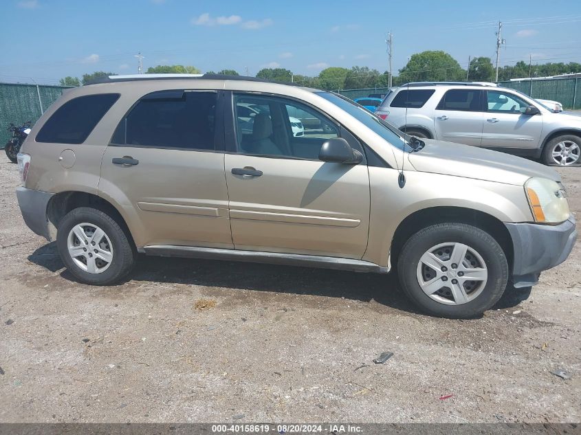 2005 Chevrolet Equinox Ls VIN: 2CNDL13F856032087 Lot: 40158619