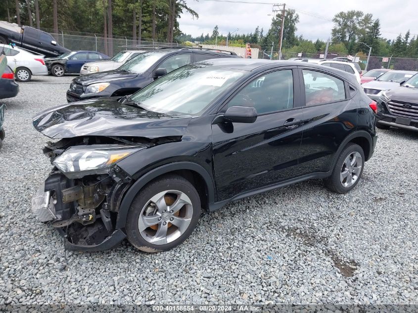 2017 Honda Hr-V Lx VIN: 3CZRU6H33HM709764 Lot: 40158654