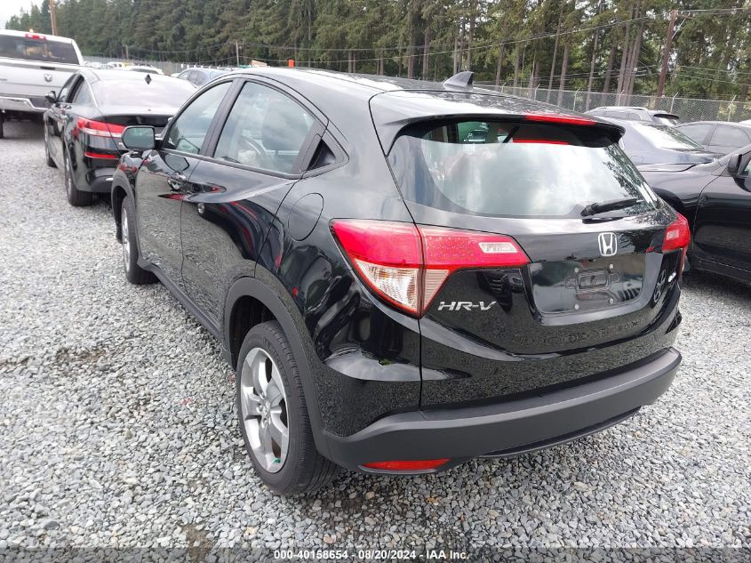 2017 Honda Hr-V Lx VIN: 3CZRU6H33HM709764 Lot: 40158654