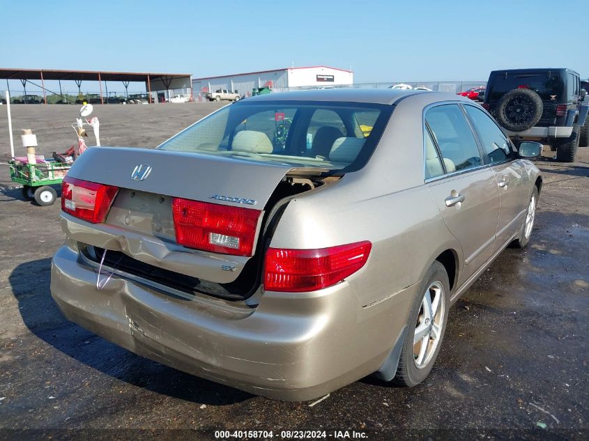 2005 Honda Accord 2.4 Ex VIN: 1HGCM567X5A041418 Lot: 40158704