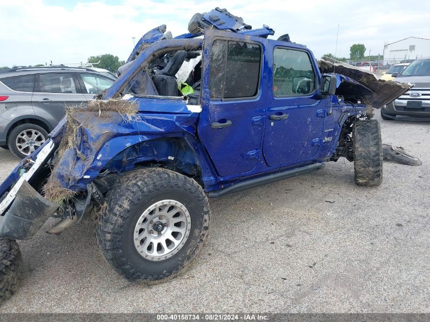 2019 Jeep Wrangler Unlimited Sahara VIN: 1C4HJXEN0KW607299 Lot: 40158734