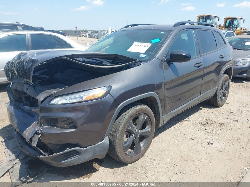 2017 Jeep Cherokee Sport VIN: 1C4PJLAB8HW561522 Lot: 40158765