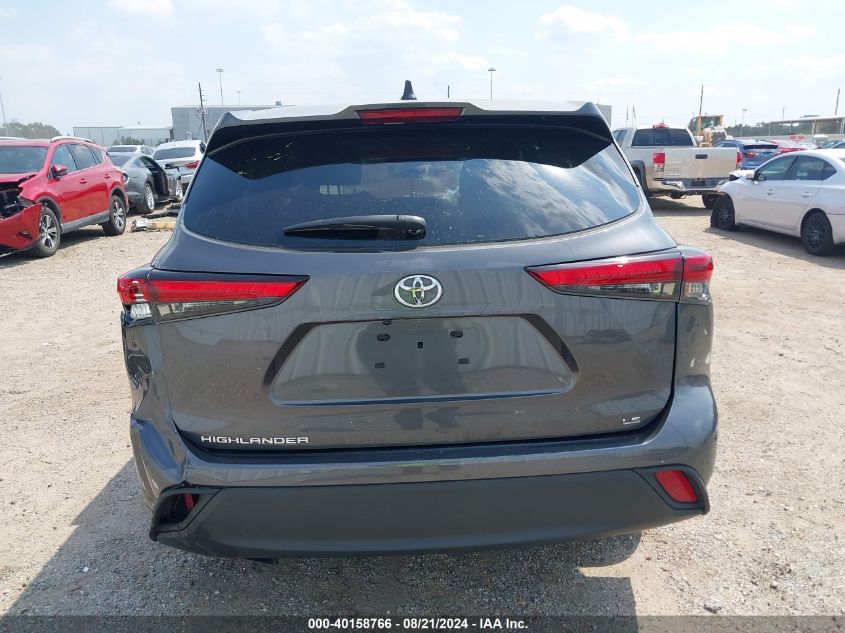 2022 Toyota Highlander L/Le VIN: 5TDZZRAH2NS556532 Lot: 40158766