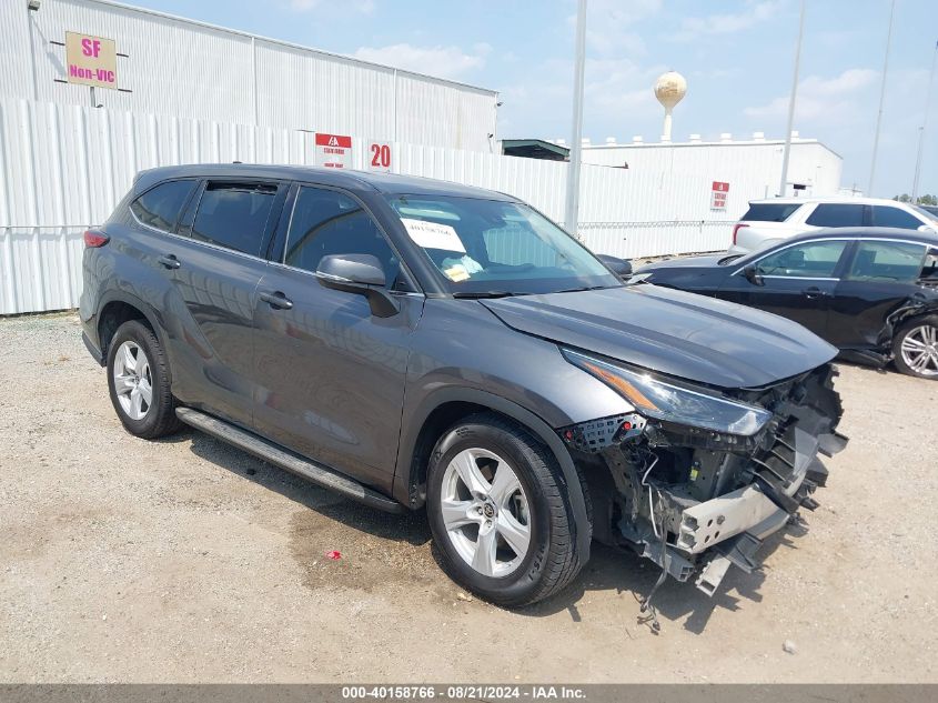 2022 TOYOTA HIGHLANDER LE - 5TDZZRAH2NS556532