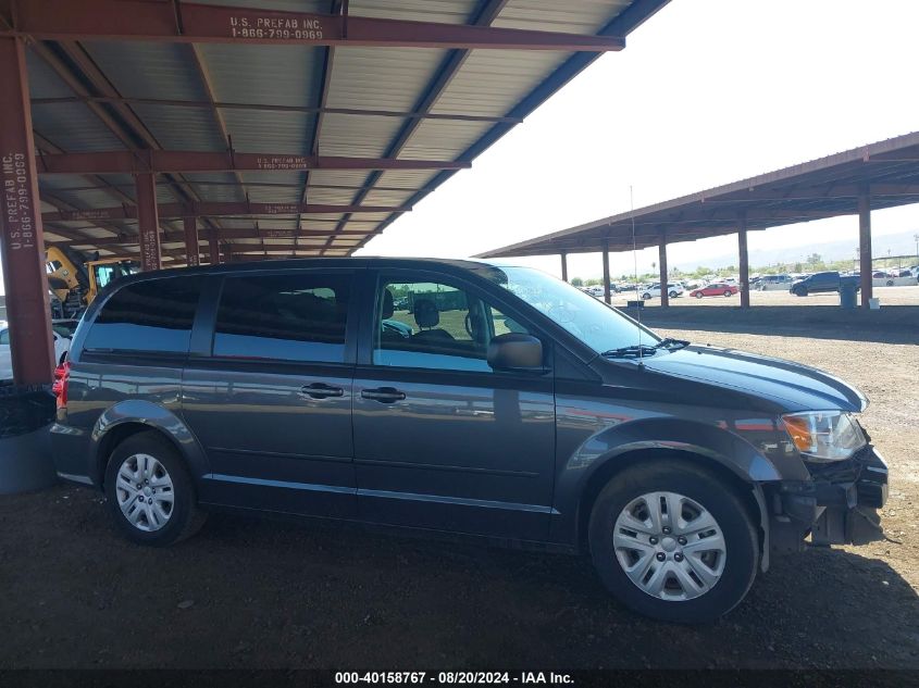 2017 Dodge Grand Caravan Se VIN: 2C4RDGBGXHR855479 Lot: 40158767