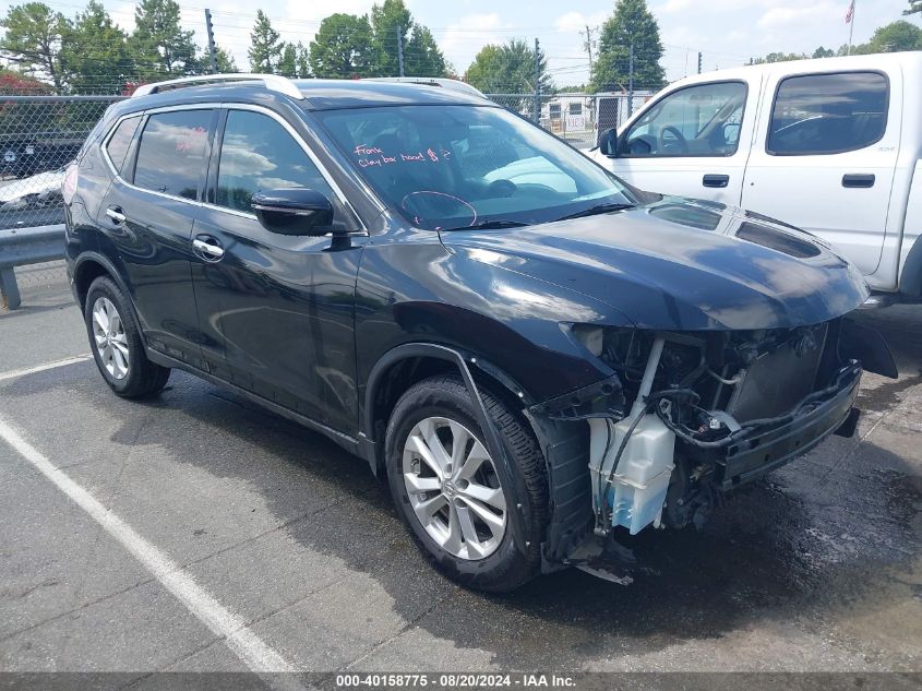 2015 Nissan Rogue Sv VIN: KNMAT2MT4FP516745 Lot: 40158775