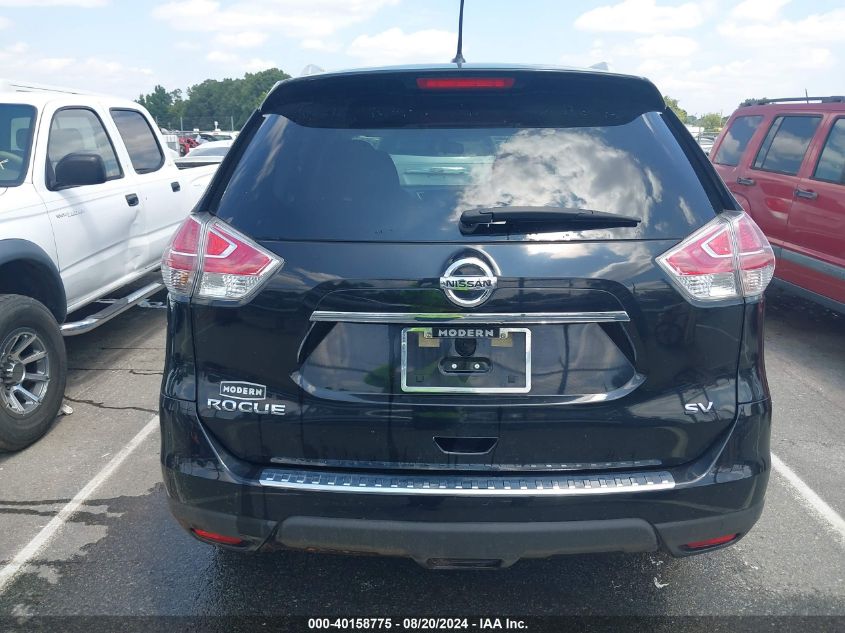 2015 Nissan Rogue Sv VIN: KNMAT2MT4FP516745 Lot: 40158775