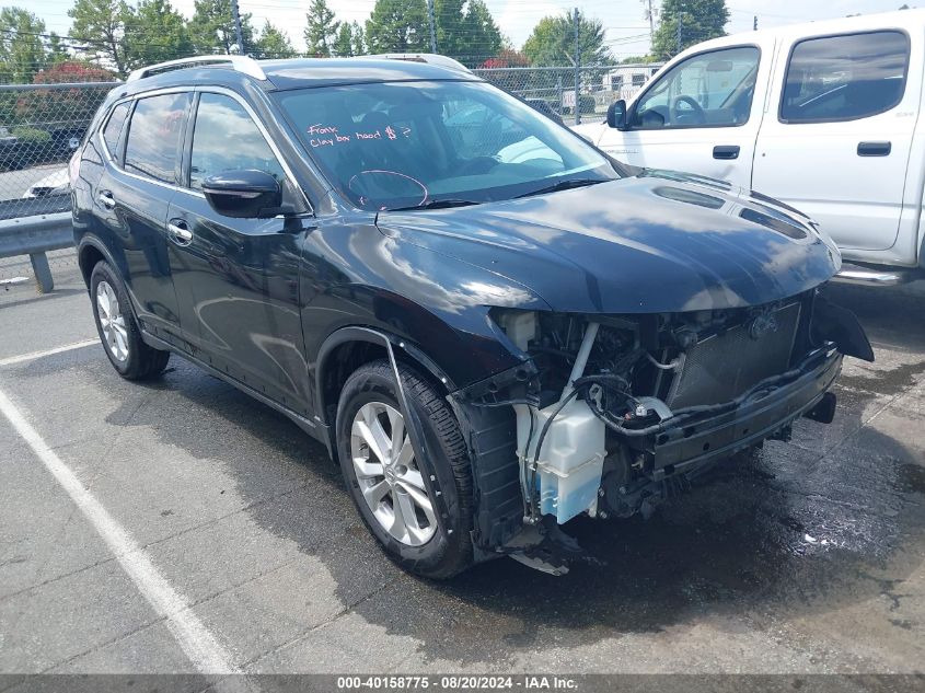 2015 Nissan Rogue Sv VIN: KNMAT2MT4FP516745 Lot: 40158775