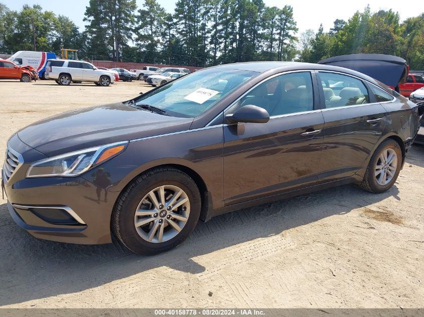 2016 Hyundai Sonata Se VIN: 5NPE24AF4GH346219 Lot: 40158778