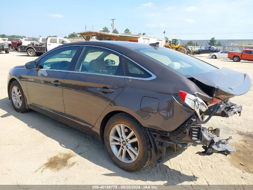 2016 Hyundai Sonata Se VIN: 5NPE24AF4GH346219 Lot: 40158778