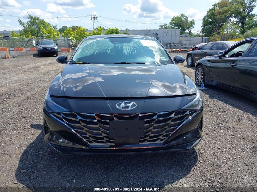 2022 Hyundai Elantra Limited VIN: 5NPLP4AG6NH072570 Lot: 40158781