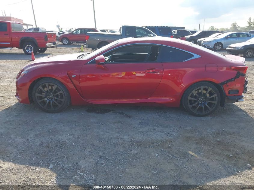 2015 Lexus Rc F VIN: JTHHP5BC5F5003599 Lot: 40158783