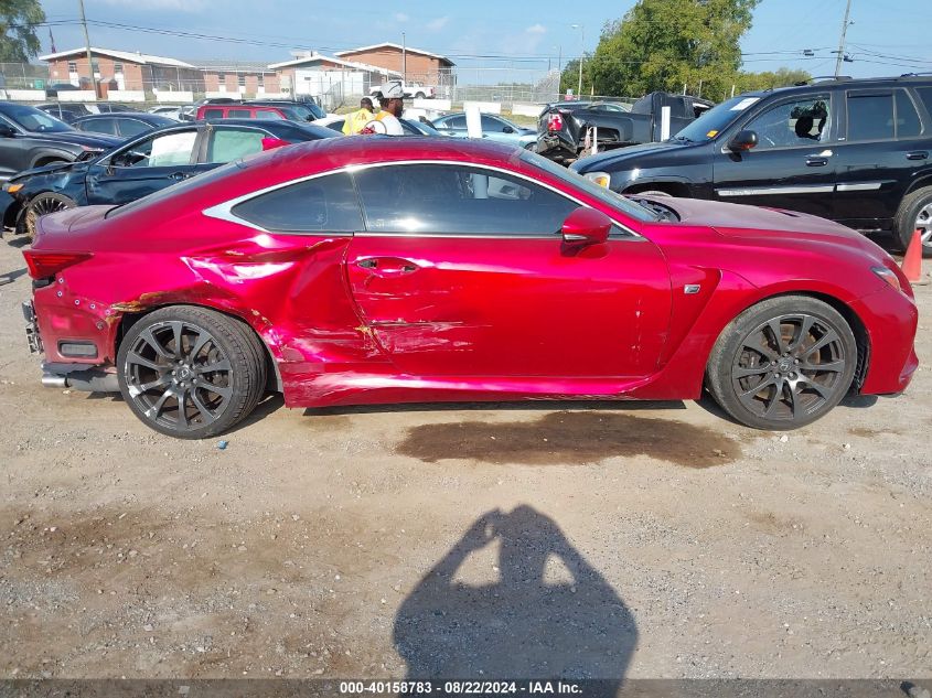 2015 Lexus Rc F VIN: JTHHP5BC5F5003599 Lot: 40158783