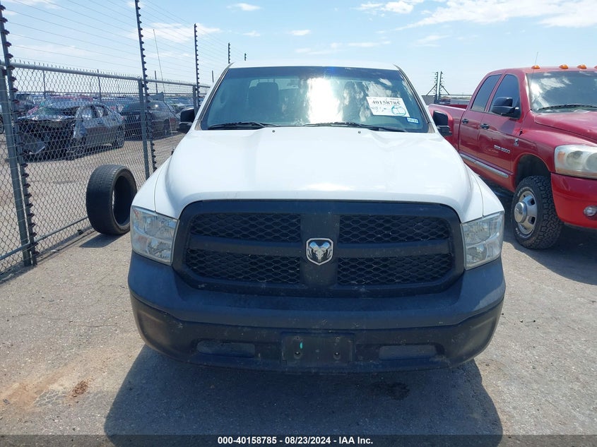 2019 Ram 1500 Classic Tradesman Quad Cab 4X2 6'4 Box VIN: 1C6RR6FG0KS581518 Lot: 40158785