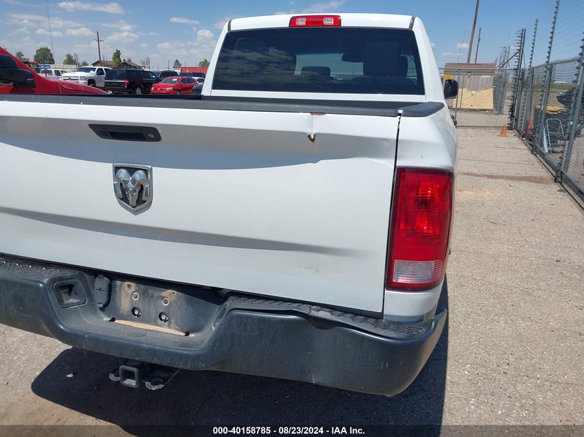 2019 Ram 1500 Classic Tradesman Quad Cab 4X2 6'4 Box VIN: 1C6RR6FG0KS581518 Lot: 40158785