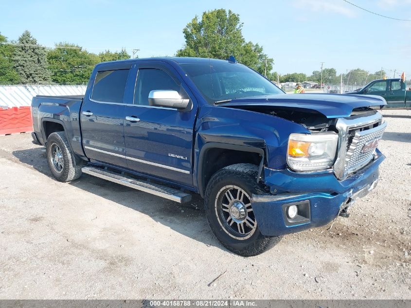 2015 GMC Sierra 1500 K1500 Denali VIN: 3GTU2WEC1FG389804 Lot: 40158788