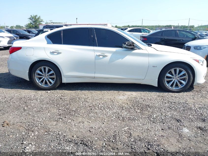 2017 Infiniti Q50 3.0T Premium VIN: JN1EV7AR2HM831925 Lot: 40158793