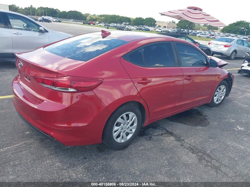 VIN 5NPD74LF3HH206514 2017 HYUNDAI ELANTRA SE