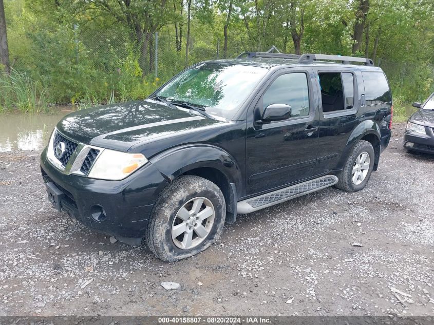 2009 Nissan Pathfinder Se VIN: 5N1AR18B89C612489 Lot: 40158807