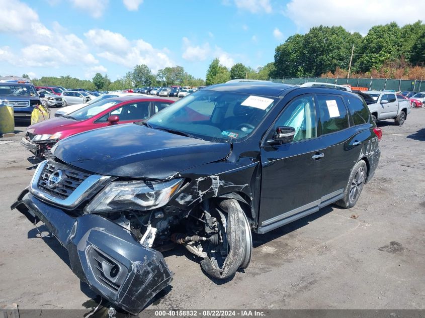 2020 Nissan Pathfinder Platinum 4Wd VIN: 5N1DR2DM0LC604100 Lot: 40158832