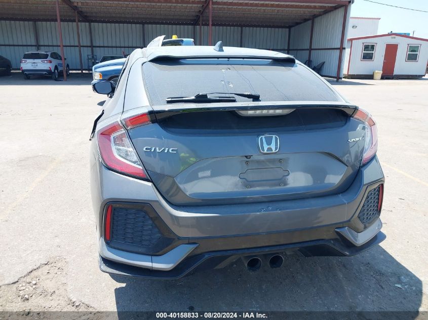 2018 Honda Civic Sport VIN: SHHFK7H42JU206264 Lot: 40158833