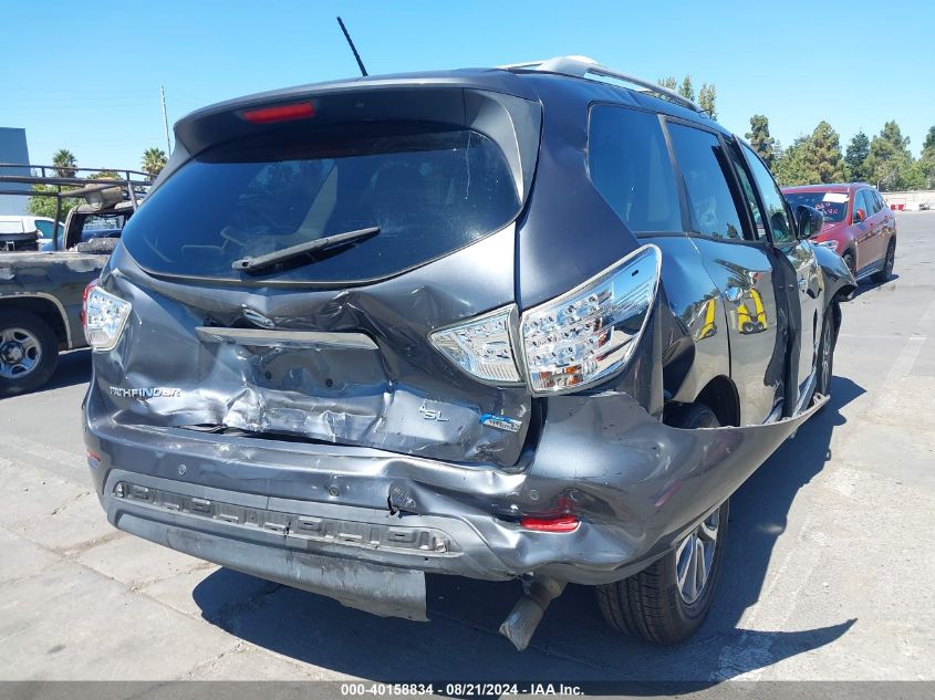 2014 Nissan Pathfinder Hybrid/Sv/Sl/Platinum VIN: 5N1CR2MM5EC640637 Lot: 40158834