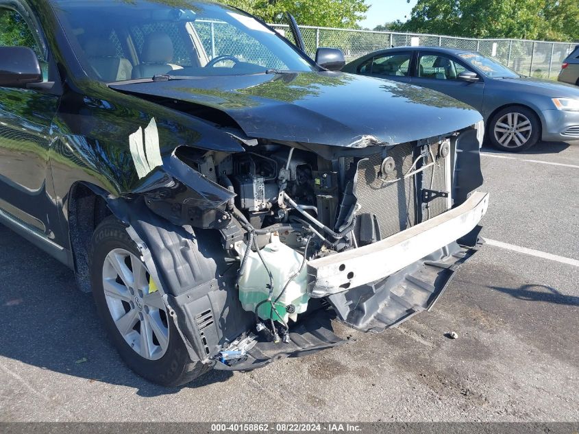 2013 Toyota Highlander Se V6 VIN: 5TDBK3EH4DS189581 Lot: 40158862