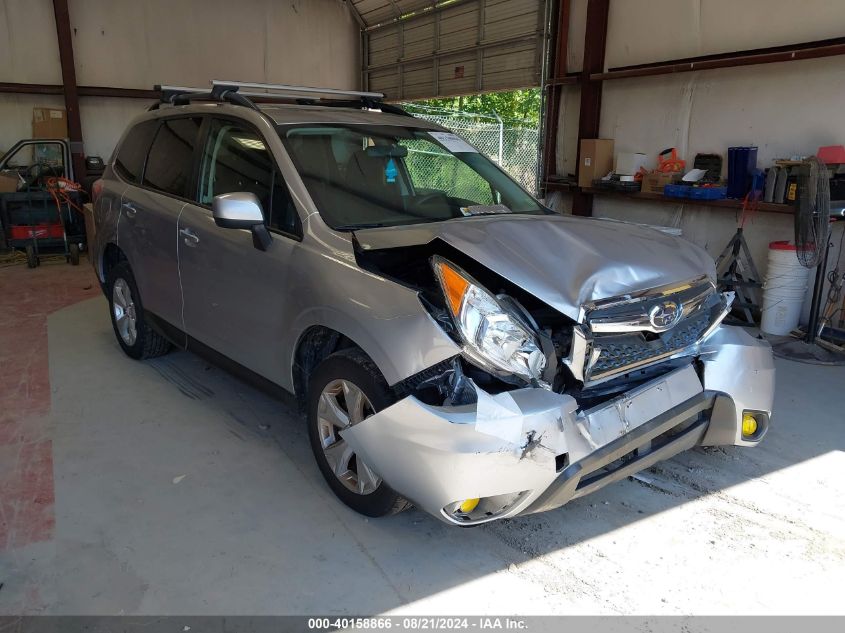 2016 Subaru Forester 2.5I Premium VIN: JF2SJADC0GH492199 Lot: 40158866