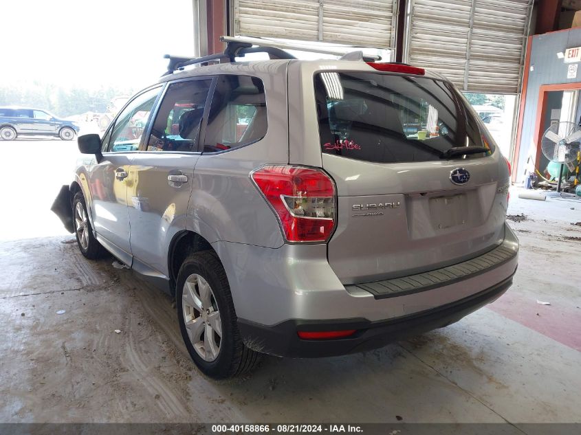 2016 Subaru Forester 2.5I Premium VIN: JF2SJADC0GH492199 Lot: 40158866