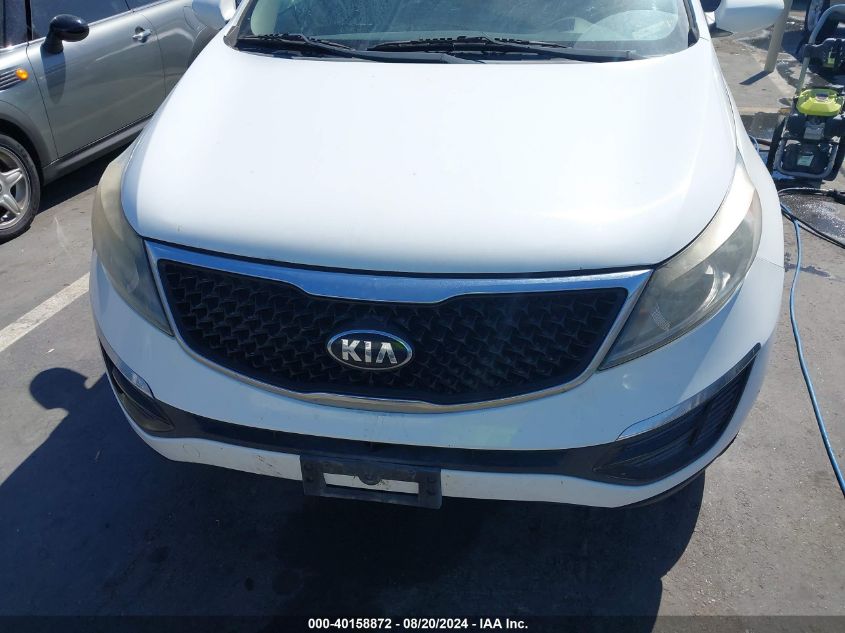 2014 Kia Sportage Lx VIN: KNDPBCAC3E7549726 Lot: 40158872