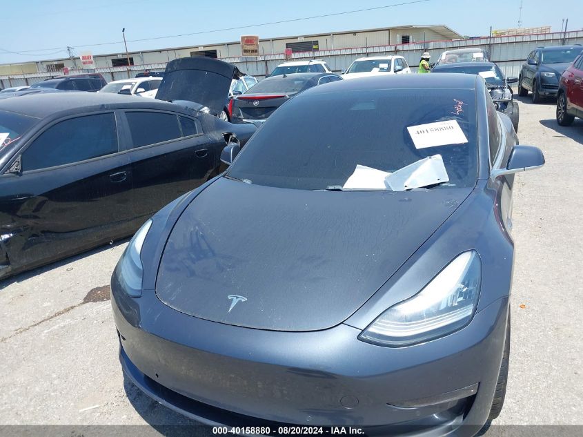 2018 Tesla Model 3 Long Range/Mid Range VIN: 5YJ3E1EA4JF016291 Lot: 40158880