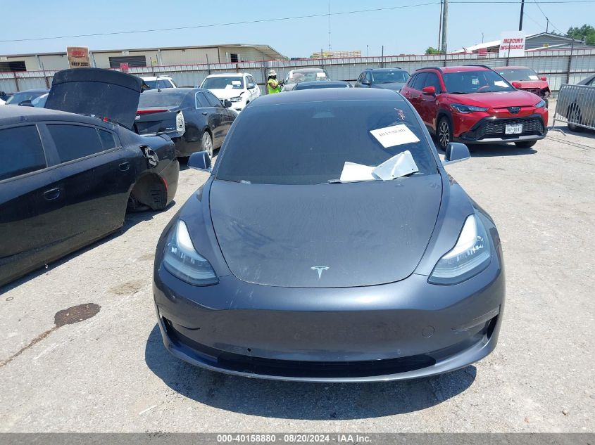2018 Tesla Model 3 Long Range/Mid Range VIN: 5YJ3E1EA4JF016291 Lot: 40158880