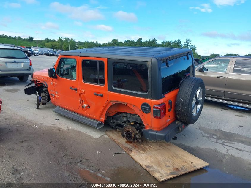 2018 Jeep Wrangler Unlimited Sahara 4X4 VIN: 1C4HJXEG3JW219757 Lot: 40158930