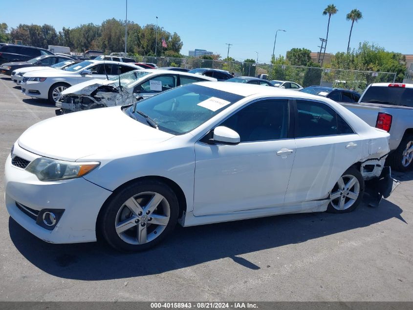 2013 Toyota Camry Se VIN: 4T1BF1FK9DU226912 Lot: 40158943