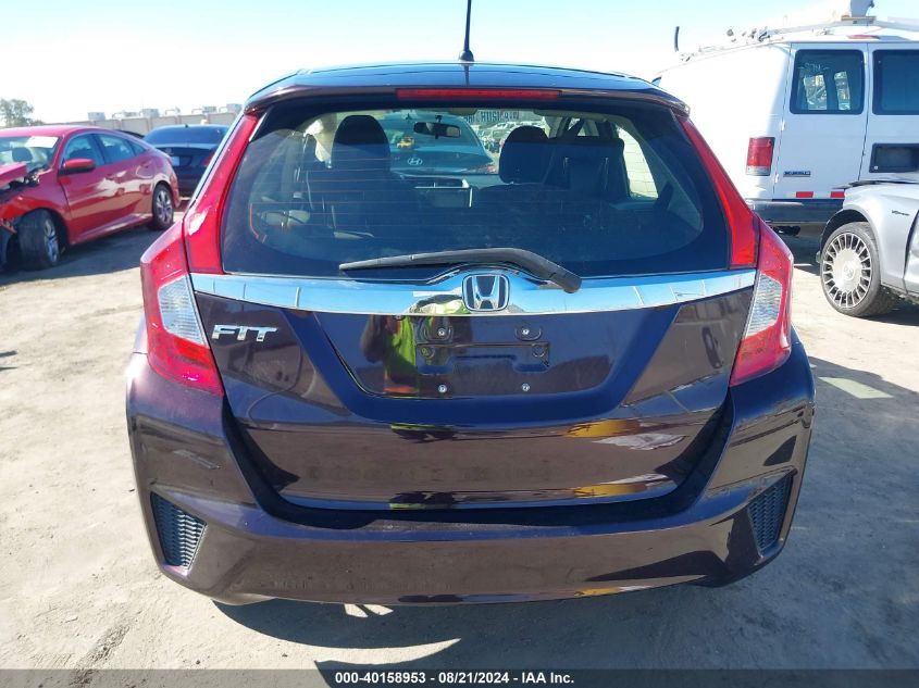 2016 Honda Fit Ex/Exl VIN: JHMGK5H70GS003131 Lot: 40158953