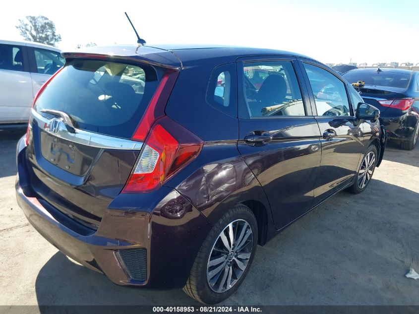 2016 Honda Fit Ex/Exl VIN: JHMGK5H70GS003131 Lot: 40158953