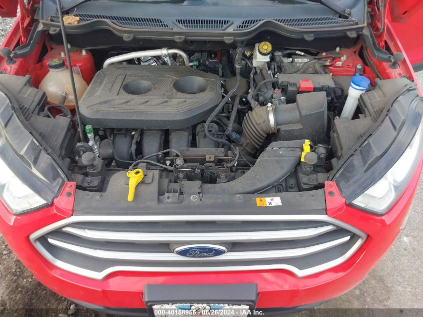 2019 FORD ECOSPORT SE - MAJ6S3GL1KC287054