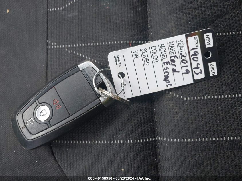 2019 FORD ECOSPORT SE - MAJ6S3GL1KC287054