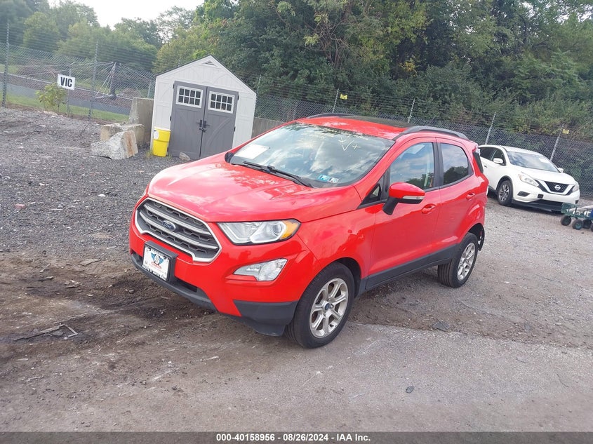 2019 FORD ECOSPORT SE - MAJ6S3GL1KC287054