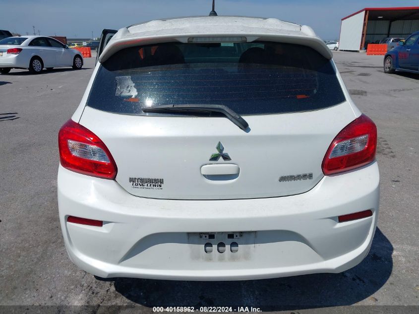 2017 Mitsubishi Mirage Es VIN: ML32A3HJXHH016419 Lot: 40158962