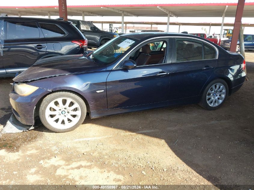 2006 BMW 330I I VIN: WBAVB33546KR73367 Lot: 40158967